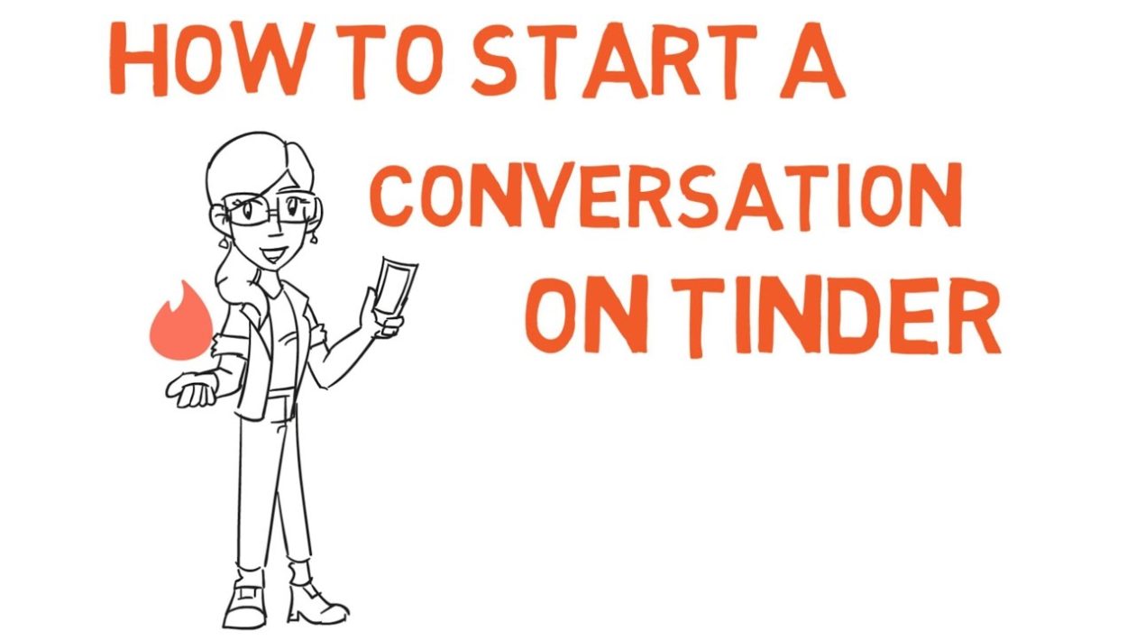 how to start a conversation on tinder