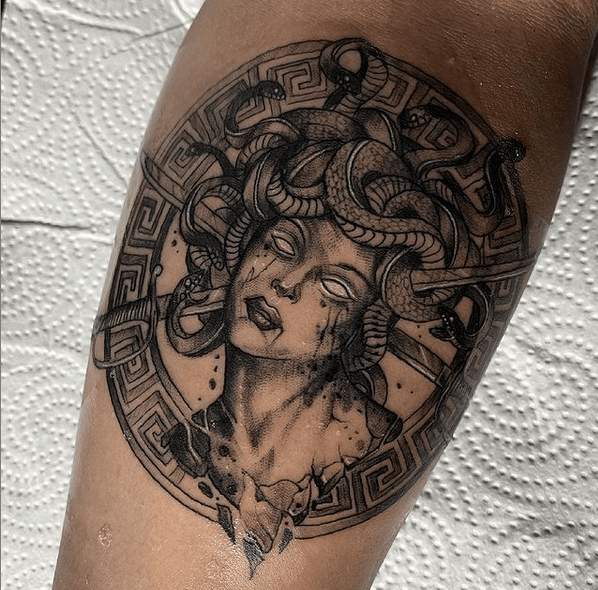 what does the medusa tattoo mean in Greek mythology