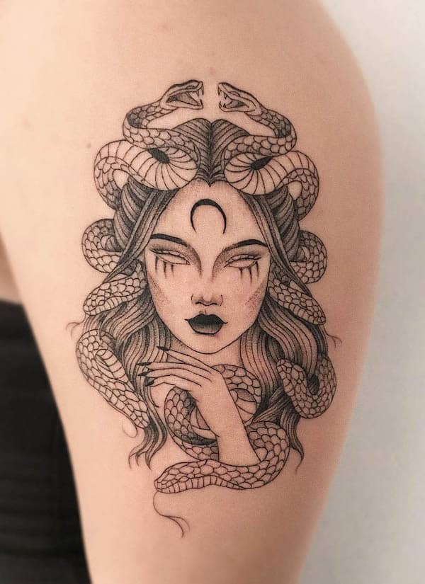 what does the medusa tattoo mean