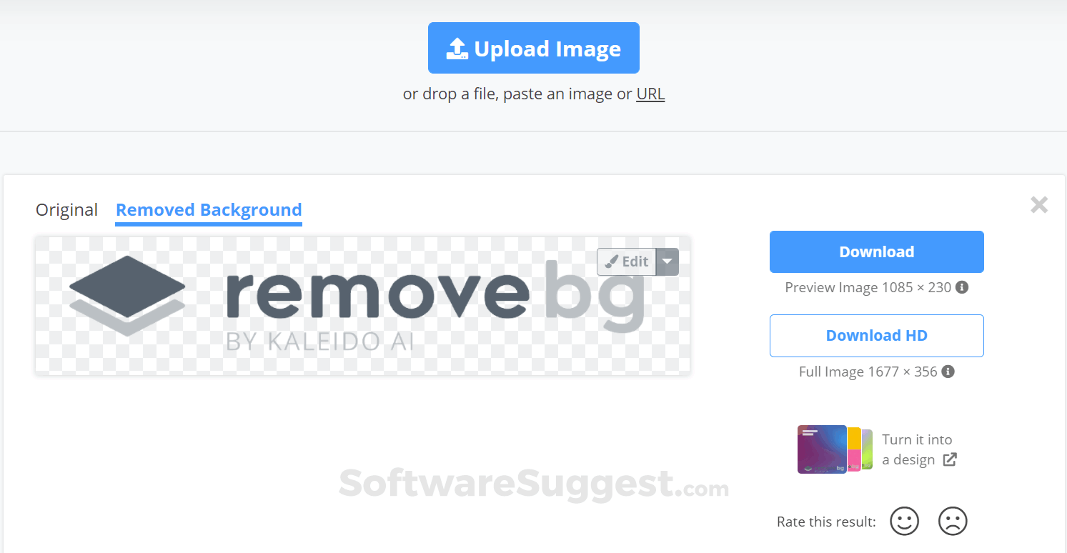 background remover for e signature