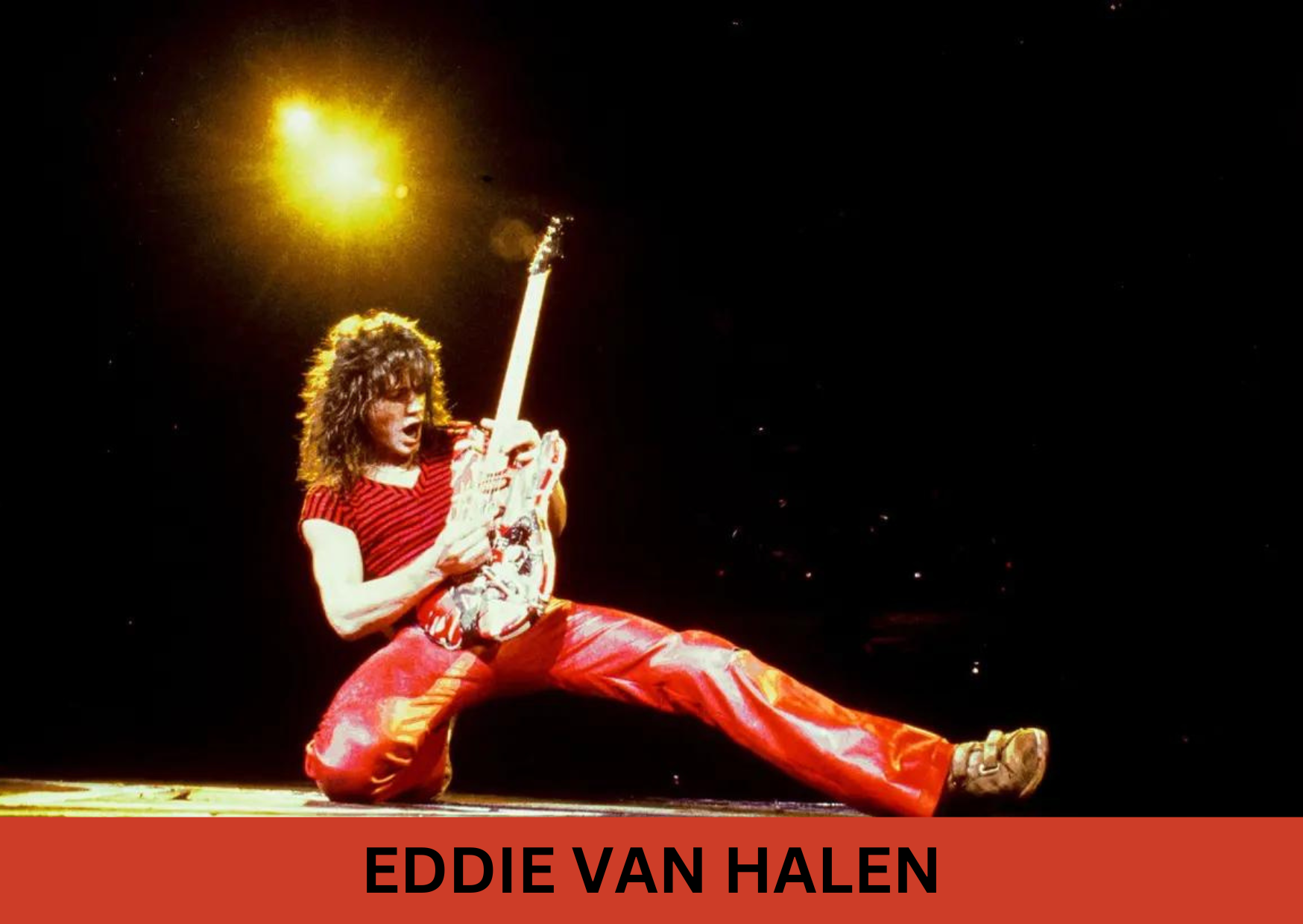 The Best Guitarist Of All Time- Eddie Van Halen