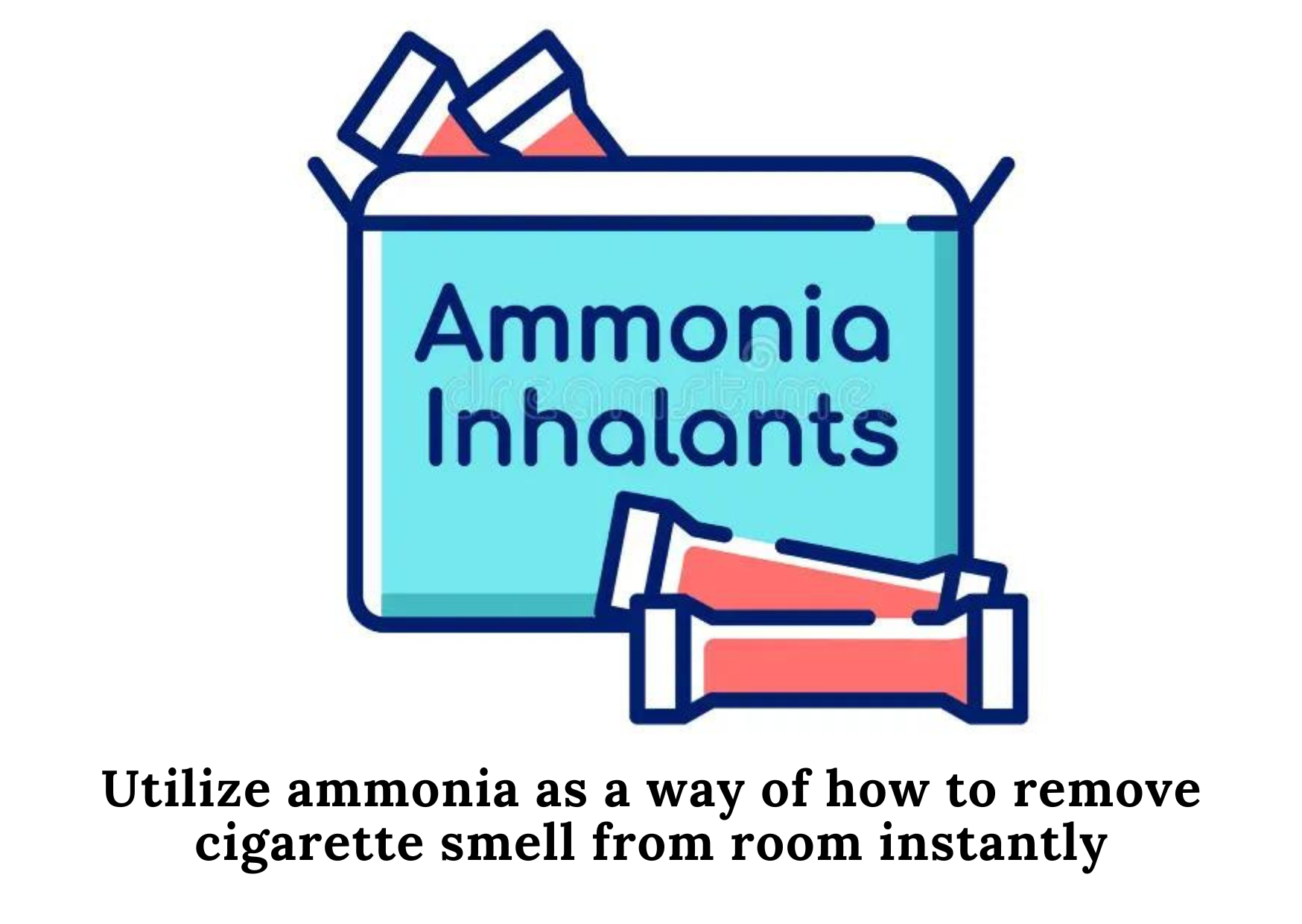 4. Utilize ammonia as a way of how to remove cigarette smell from room instantly
